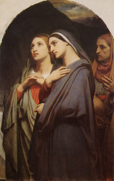 Die heiligen Frauen kehren vom Grabe zurück