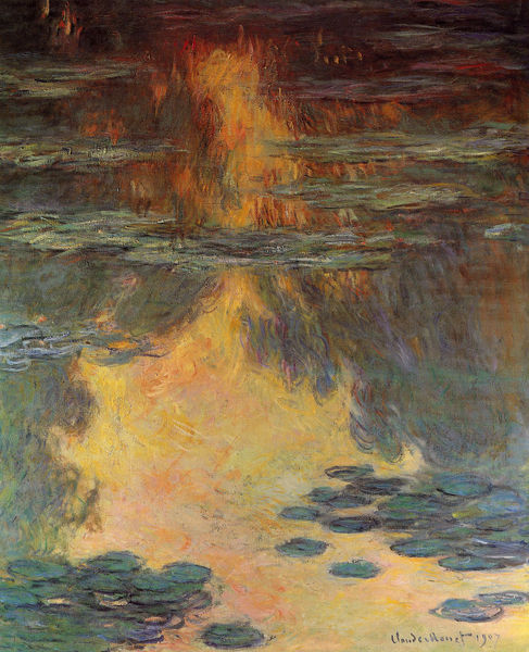 Seerosen, Wasserlandschaft