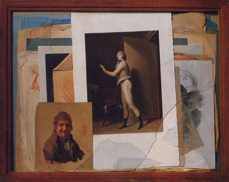 Eine Sammlung von Zeichnungen (mit Boilly und Elleviou)