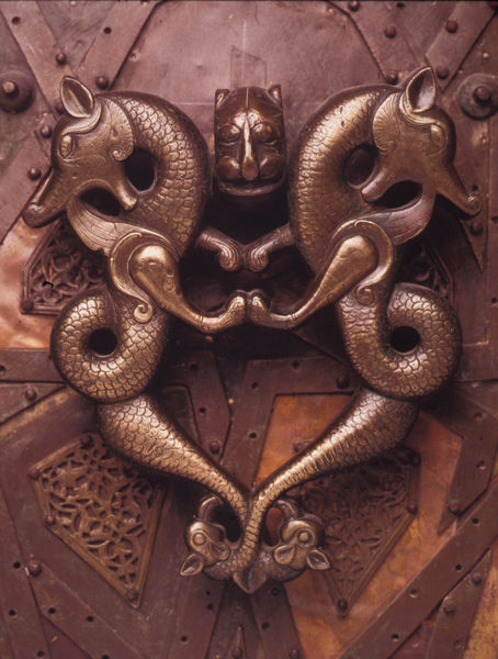 Handgriff einer Tür, Cizre, Türkei