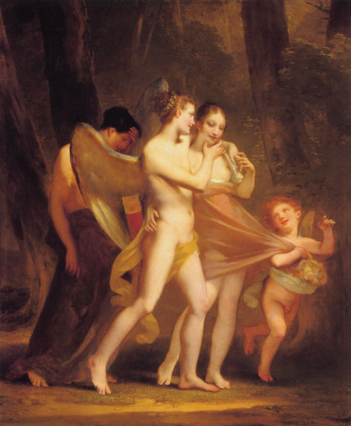 Die Liebe verführt die Unschuld, das Vergnügen bewirkt es, die Reue folgt