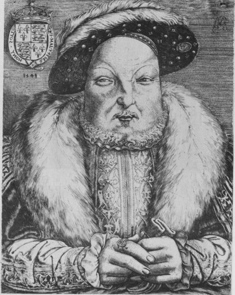 Bildnis von König Heinrich VIII von England