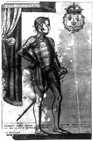 Bildnis des Königs Karl IX von Frankreich