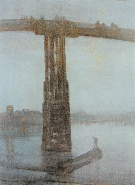 Die alte Brücke von Battersea