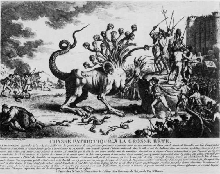 Die patriotische Jagd auf das große Tier