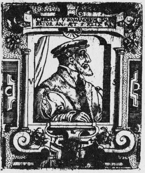Bildnis von Karl V, Kaiser des heiligen römischen Reiches