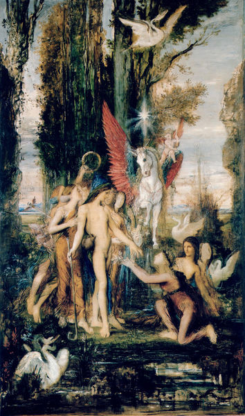 Hésiode et les Muses
