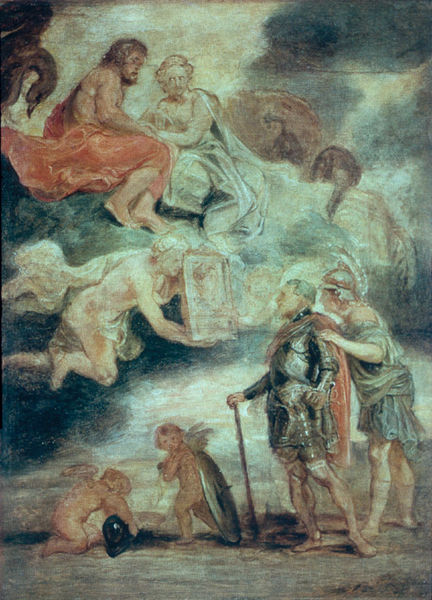 Heinrich IV. empfängt das Bildnis der Maria de' Medici