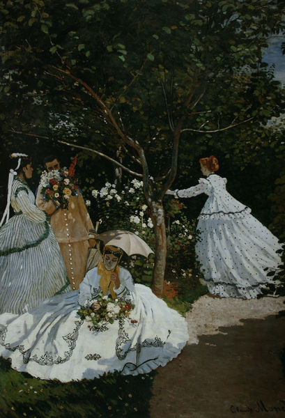 Frauen im Garten (Ausschnitt)