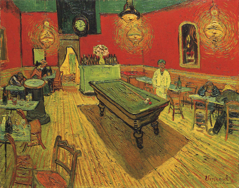 Das Nacht-Café an der Place Lamartine in Arles