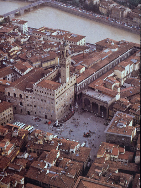 Palazzo Vecchio (Luftaufnahme)