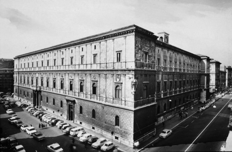Palazzo della Cancelleria (Ansicht Nordosten)