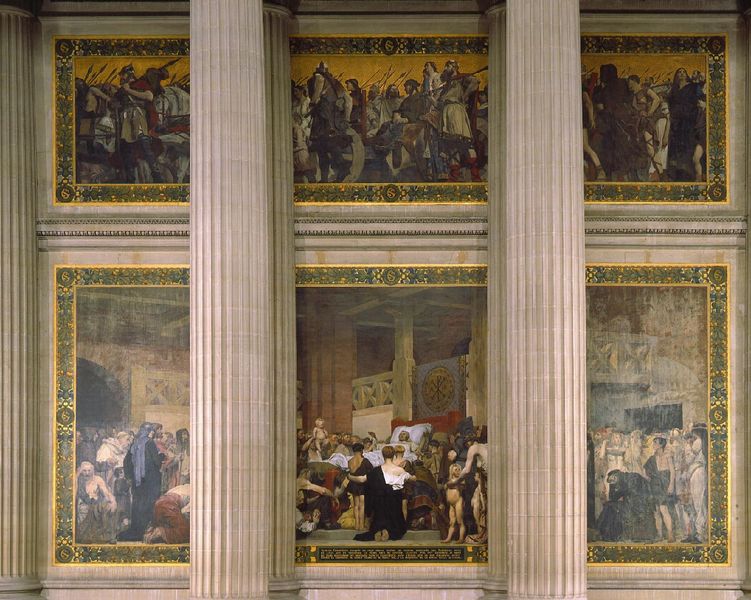 Der Tod der heiligen Genovefa