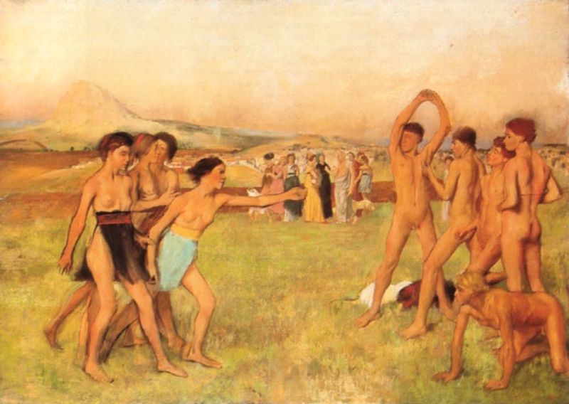 Junge Spartanerinnen fordern die Jungen heraus