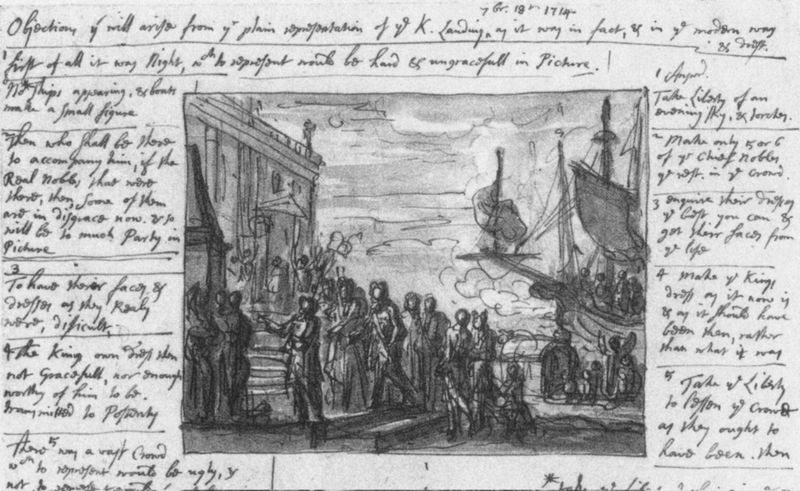 Die Landung Georgs I.