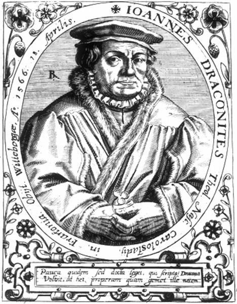 Bildnis des Johann Draconites