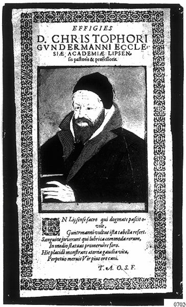 Bildnis des Christoph Gundermann