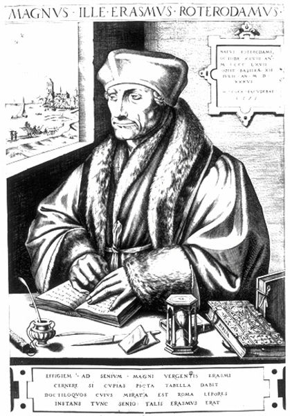 Bildnis des Erasmus von Rotterdam