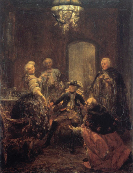 Friedrich der Große und die Tänzerin Barbarina