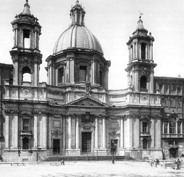 Sant'Agnese in Agone (Fassade)