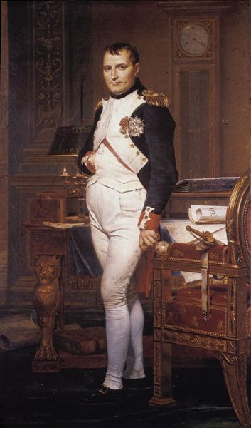 Napoleon in seinem Arbeitszimmer