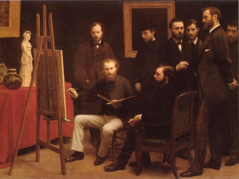 Ein Atelier im Stadtviertel Les Batignolles