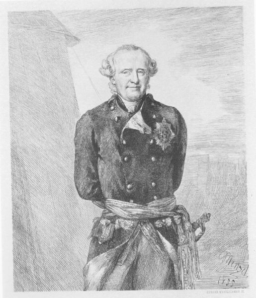 Herzog Ferdinand von Braunschweig-Wolfenbüttel, preußischer Generalfeldmarschall