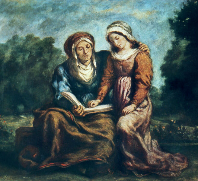 Die Erziehung der Jungfrau Maria