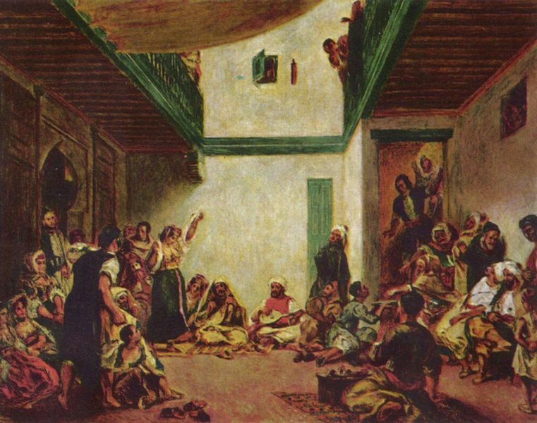 Jüdische Hochzeit (nach Delacroix)