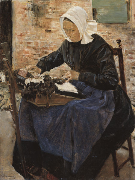 Holländische Klöpplerin