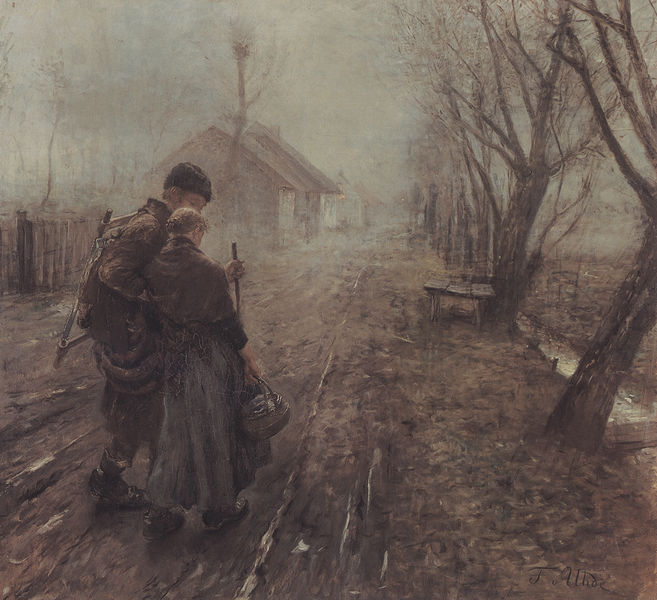 Schwerer Gang (Der Gang nach Bethlehem - Es ist nicht mehr weit bis zur Herberge)