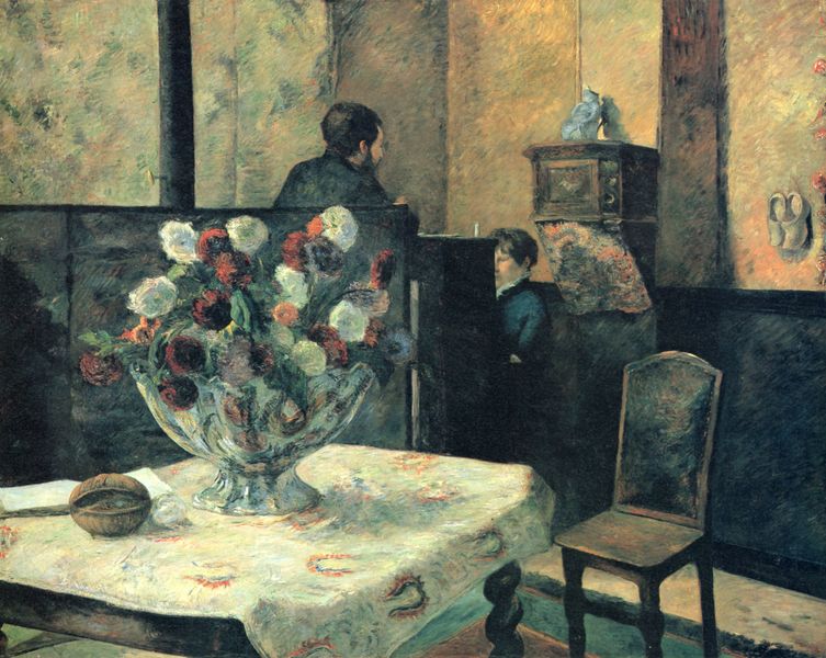 Interieur des Malers in der Rue Carcel
