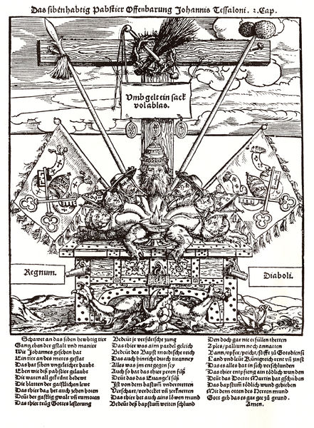 Das siebenköpfige Papsttier