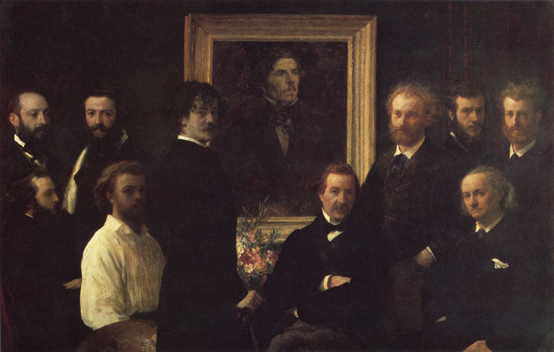 Huldigung an Delacroix