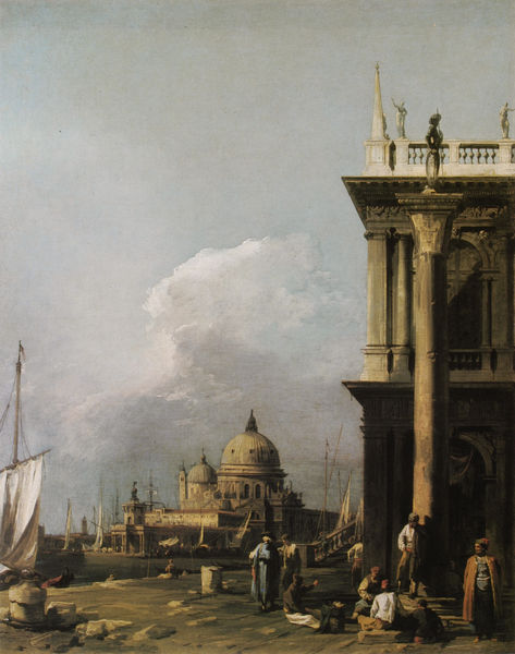 Entrance to the Grand Canal: from the Piazzetta