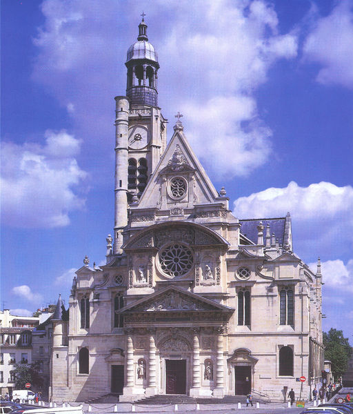 Saint Etienne du Mont (Fassade)