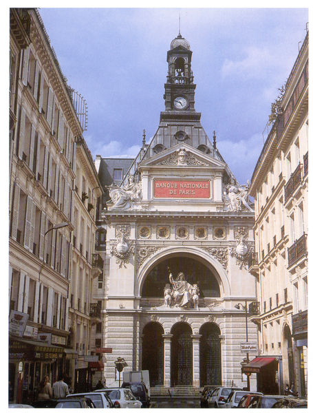 Comptoir National d'Escompte, Fassade