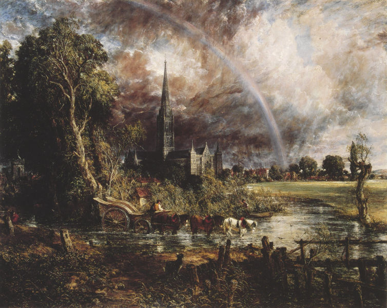 Salisbury Cathedral from the Meadows