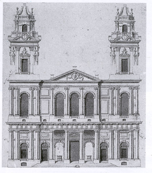 Saint-Sulpice (Fassadenentwurf)