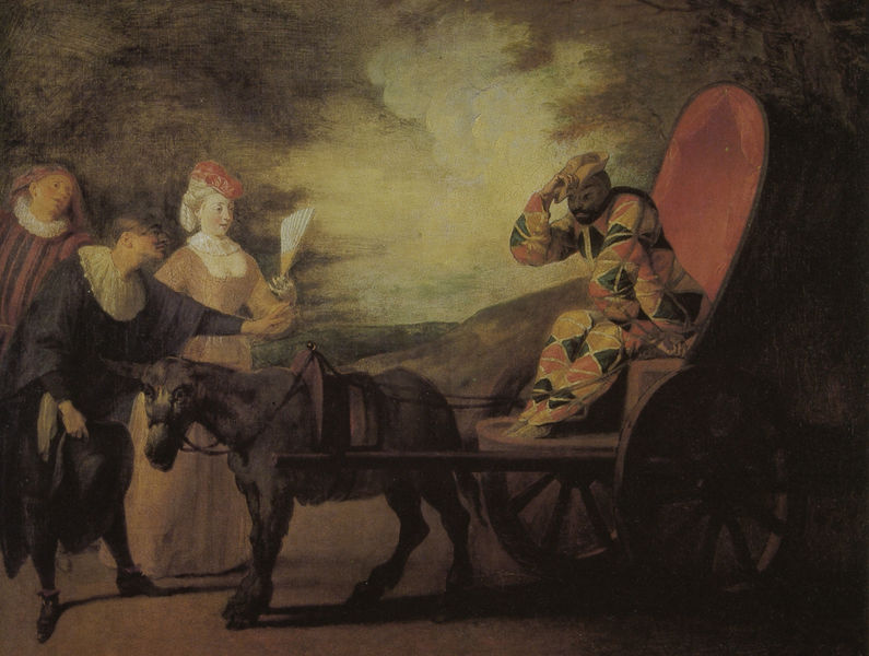 Kaiser Harlekin im Mond