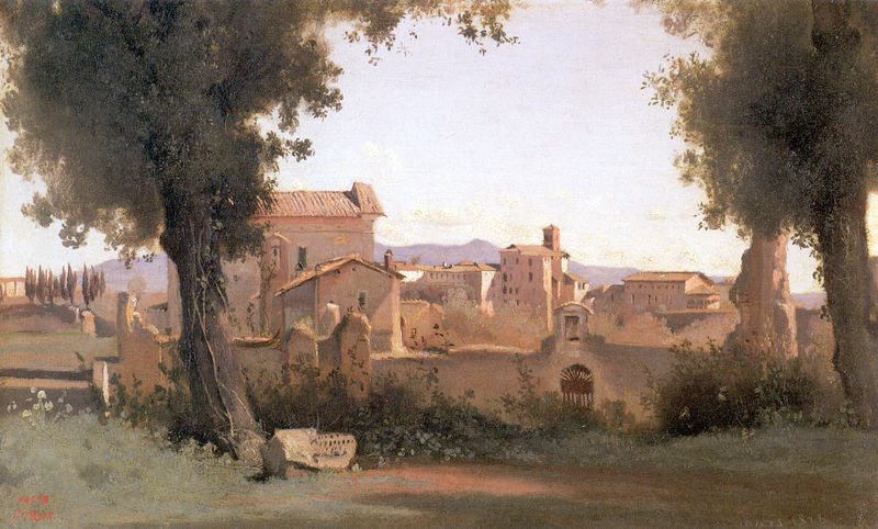 Blick aus den Farnesischen Gärten, März 1826