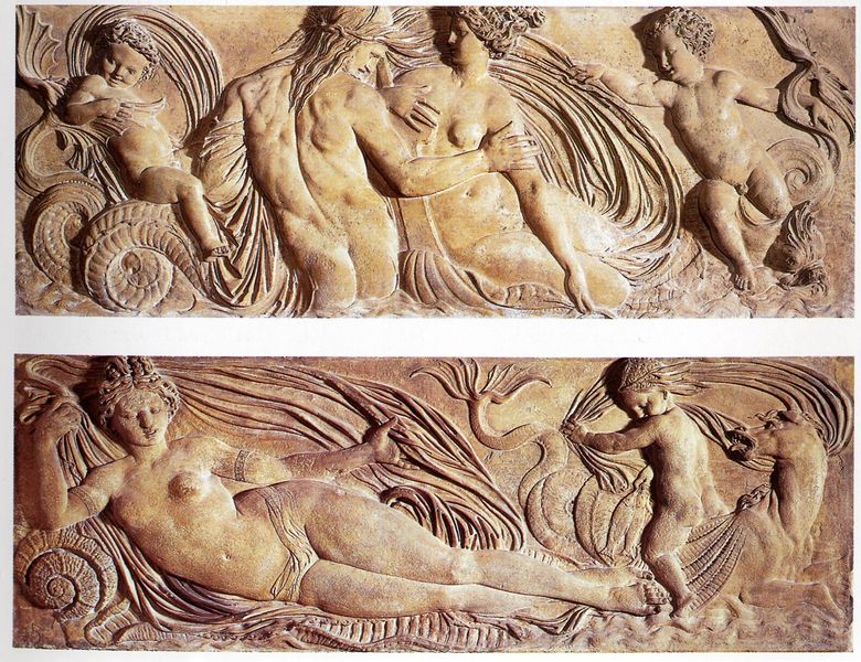 Reliefs von der Fontaine des Innocents