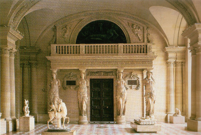 Louvre/ Salle des Caryatides/ Musiktribüne
