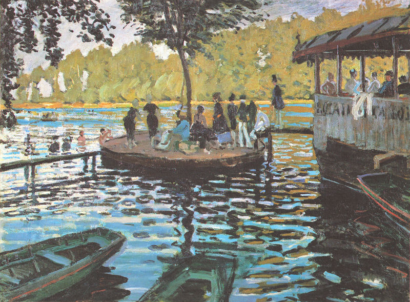 Les bains de la Grenouillère (La Grenouillère)