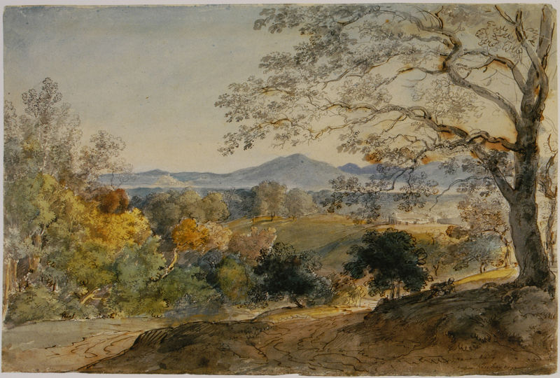 Blick von Litzldorf gegen Neubeuern