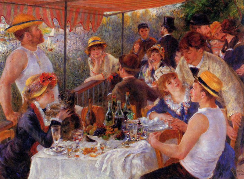 Mahlzeit in Bougival