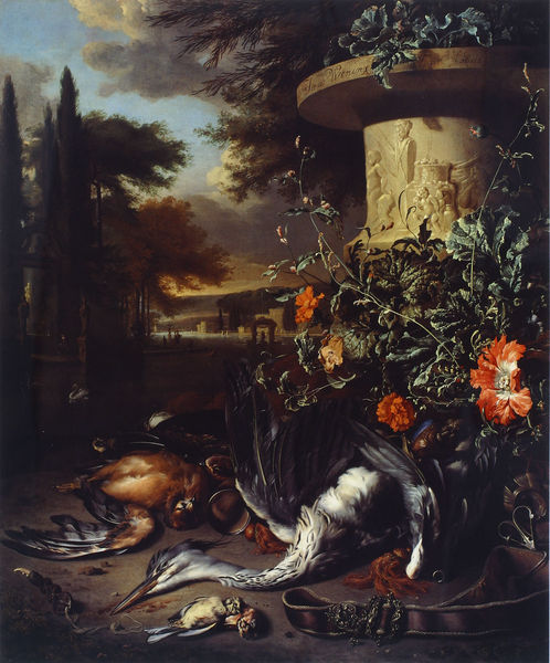 Die Jagdbeute des Falkners