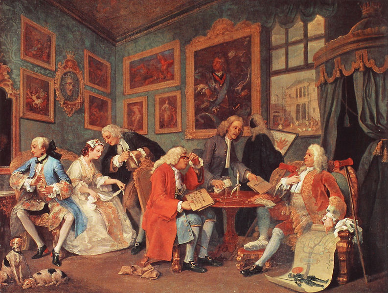 Die Hochzeit nach der Mode: Der Vertrag