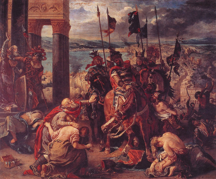 Der Einzug der Kreuzfahrer in Konstantinopel