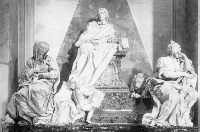 Grabmal für Kardinal Agostino Favoriti (verst. 1682)